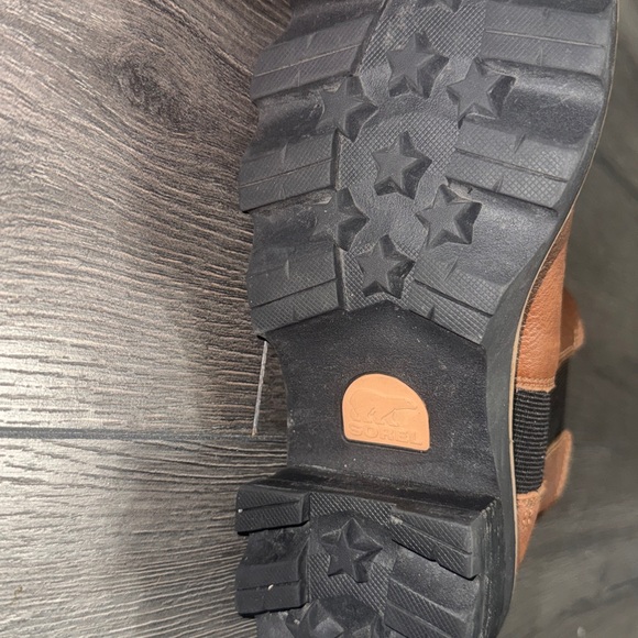 Sorel Brown Leather Ankle Boots - Picture 6 of 6